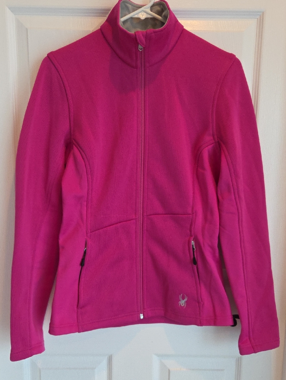 Spyder Women’s Pink Full-Zip Fleece Jacket